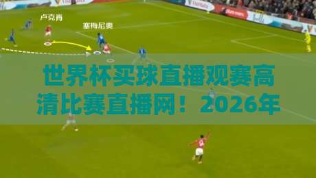 世界杯买球直播观赛高清比赛直播网！2026年球迷必备的四大观赛新体验