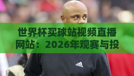 世界杯买球站视频直播网站:2026年观赛与投注的终极指南 世界杯买球站视频直播网站:2026年观赛与投注的终极指南