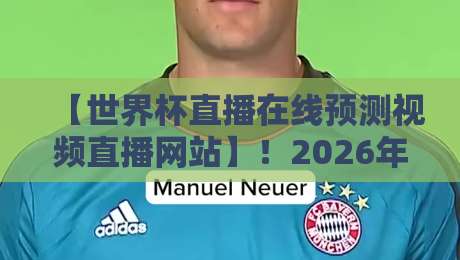 【世界杯直播在线预测视频直播网站】！2026年观赛新选择：高清直播与实时数据分析