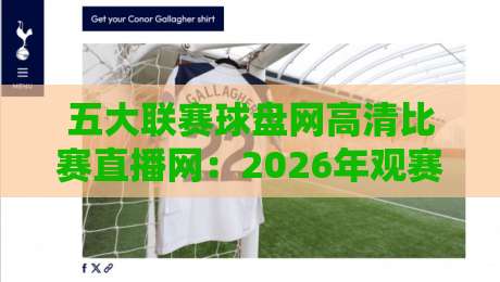 五大联赛球盘网高清比赛直播网:2026年观赛新体验,高清直播与数据分析一网打尽 五大联赛球盘网高清比赛直播网:2026年观赛新体验,高清直播与数据分析一网打尽