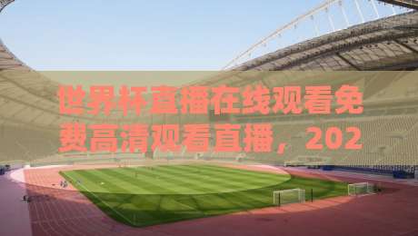 世界杯直播在线观看免费高清观看直播，2026年这些平台让你爽到飞起！