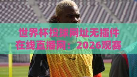 世界杯投球网址无插件在线直播网：2026观赛新体验，告别卡顿与插件烦恼