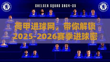 荷甲进球网，带你解锁2025-2026赛季进球密码【荷甲进球网】