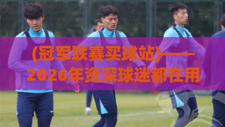 (冠军联赛买球站)——2026年资深球迷都在用的五大实战避坑指南