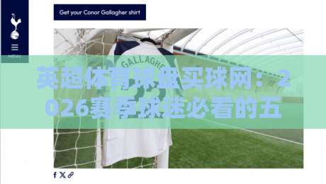 英超体育球盘买球网:2026赛季球迷必看的五大观赛新趋势